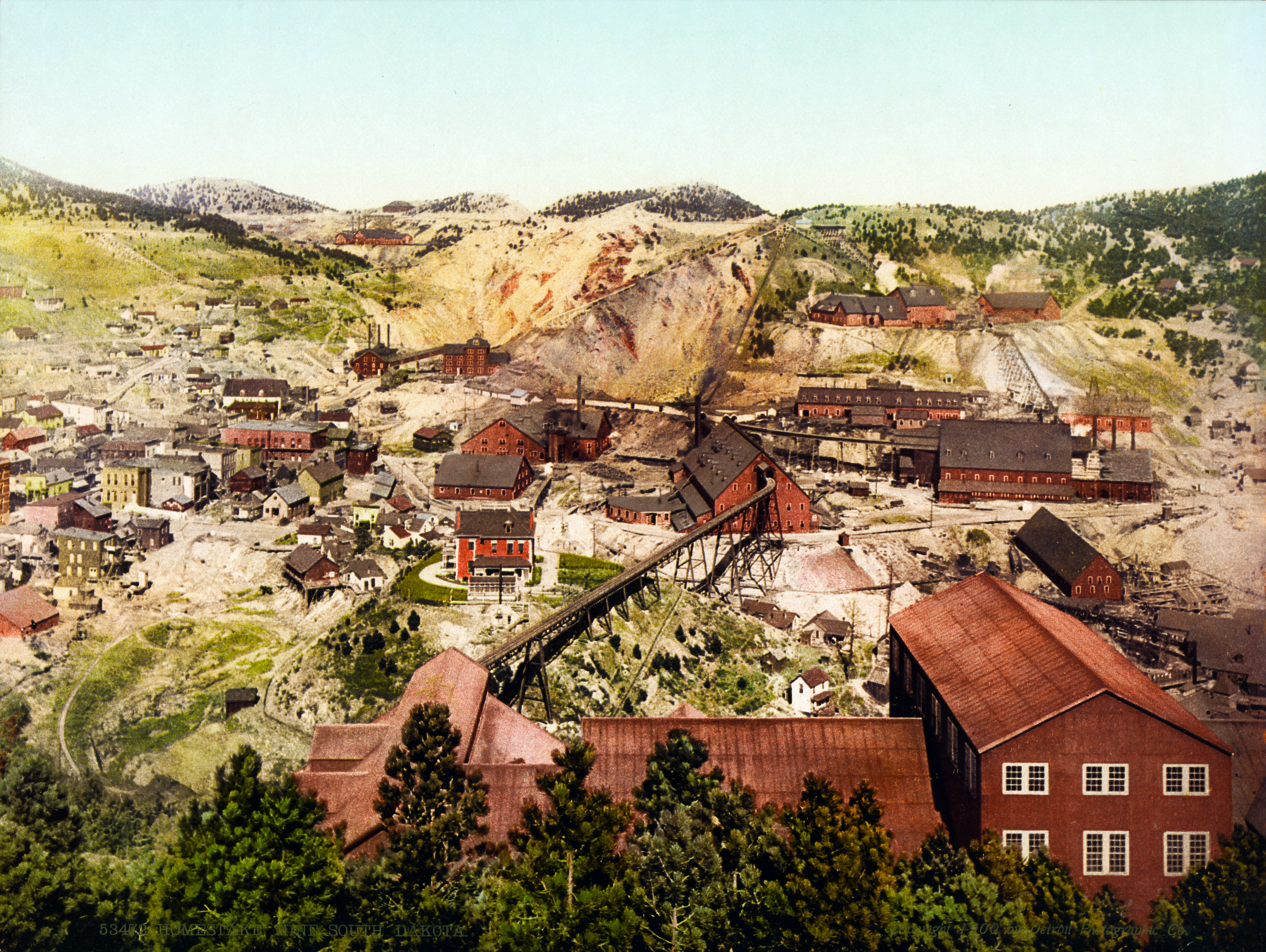 Homestead Mine in Lead, South Dakota 1900